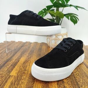 Vince Black Suede Women's Sneakers
